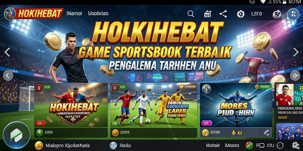 Screenshot HOKIHEBAT yang menunjukkan fitur taruhan dengan antarmuka yang menarik.