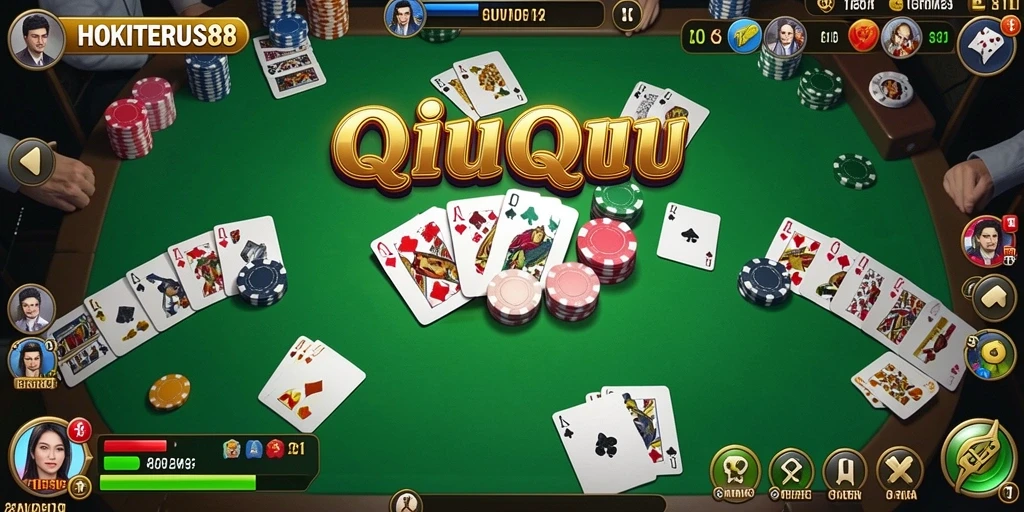 Screenshot gameplay QiuQiu yang seru dan menantang.