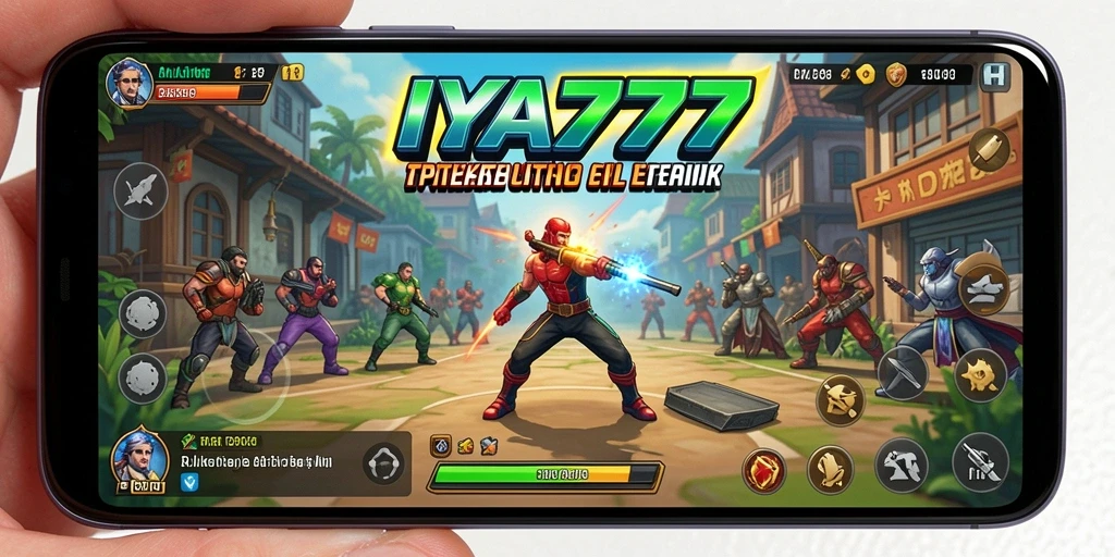 Tampilan antarmuka IYA777 yang modern dan intuitif.