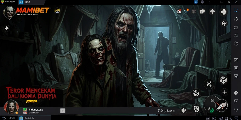 Gameplay MAMIBET yang menyeramkan dan penuh ketegangan.