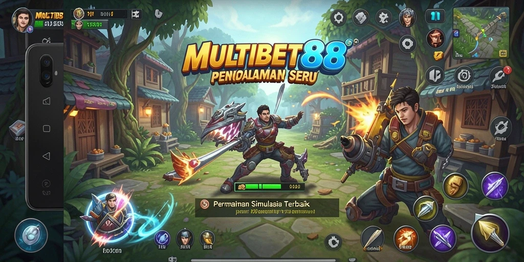 Tampilan gameplay MULTIBET88 dengan berbagai aktivitas menarik.