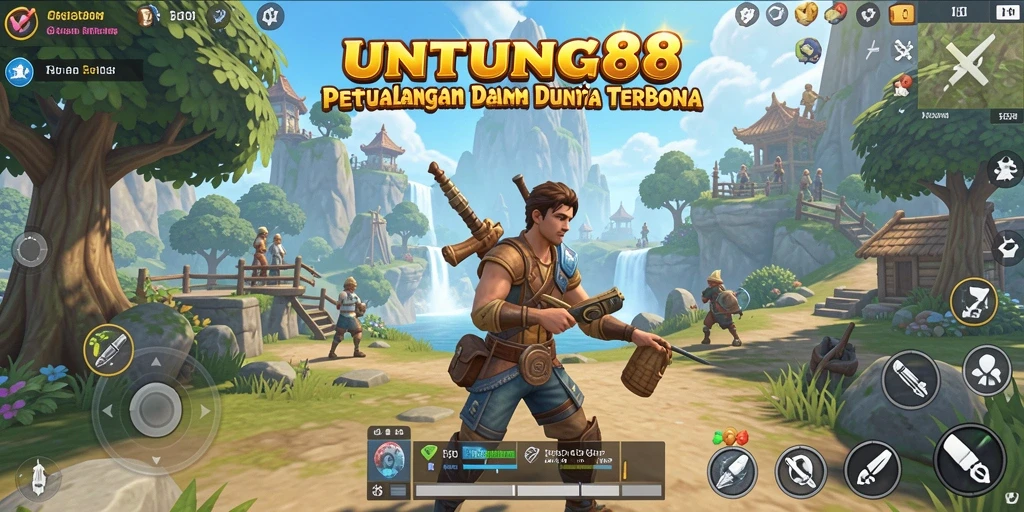 Tangkapan layar gameplay Open World yang menakjubkan dari UNTUNG88.